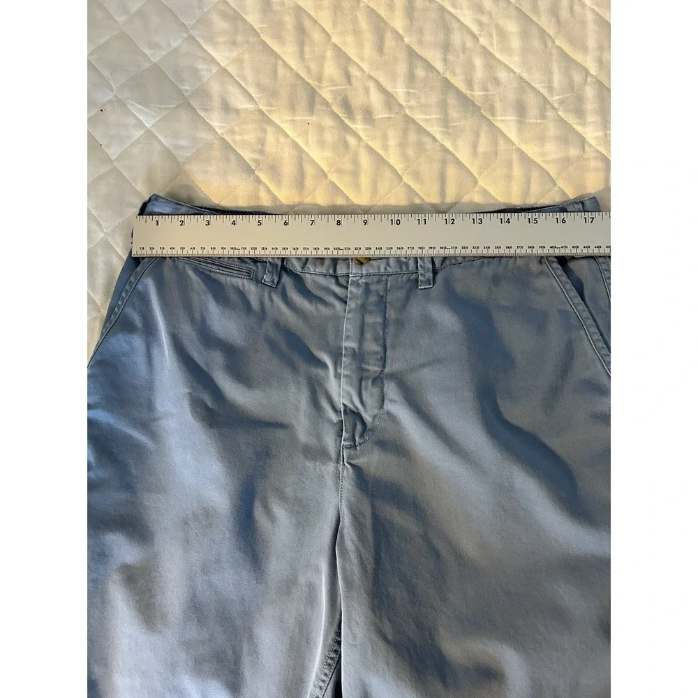 Polo Ralph Lauren Chino Shorts 34 Blue Relaxed Fit Old Money Coastal Preppy Golf